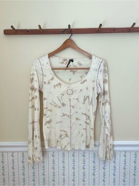 Language Los Angeles Tie Dye Long Sleeve Top